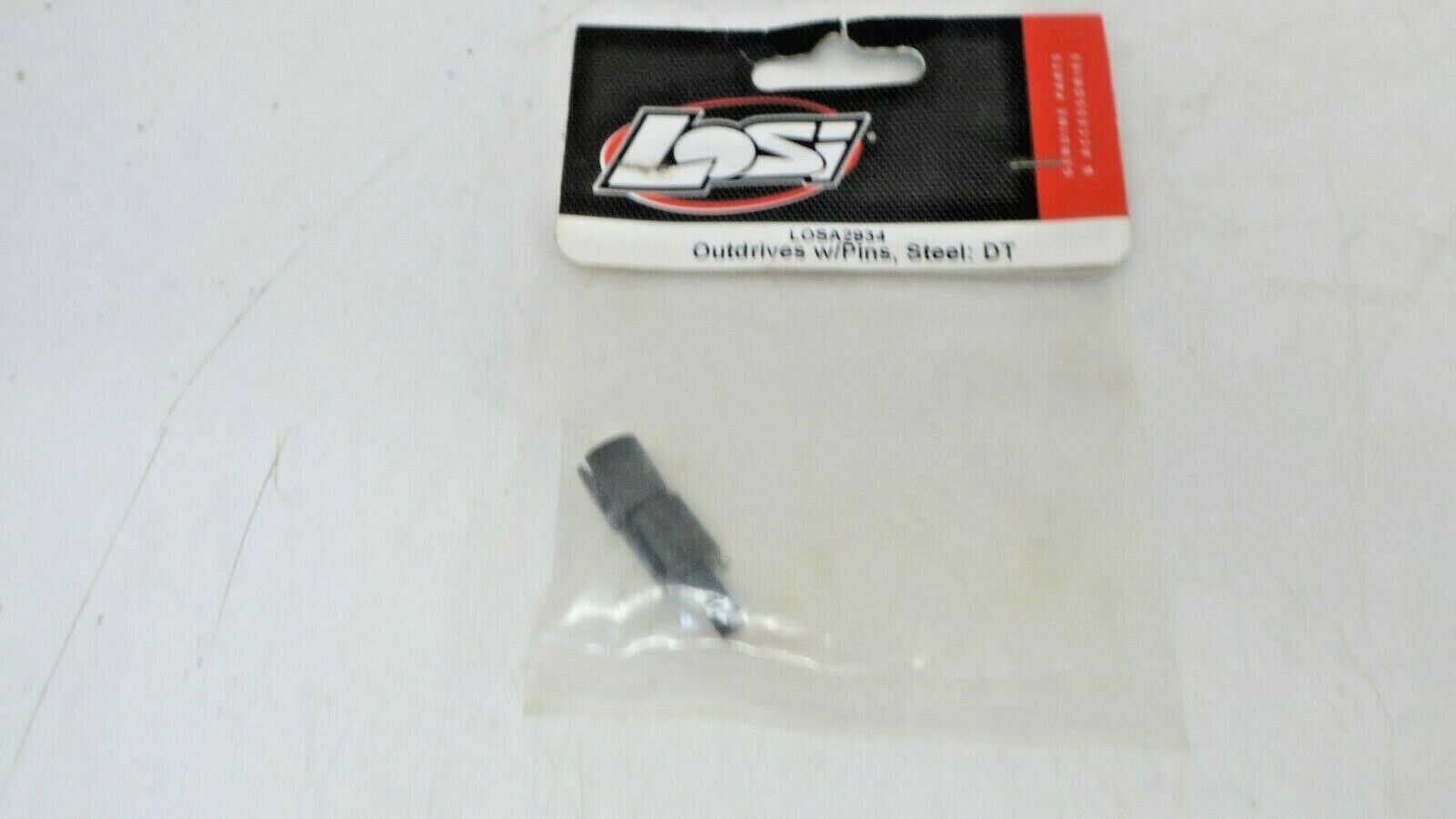 Losi LOSA2934 Outdrives w/Pins, Steel: DT - WISE GUYS HOBBIES LLC