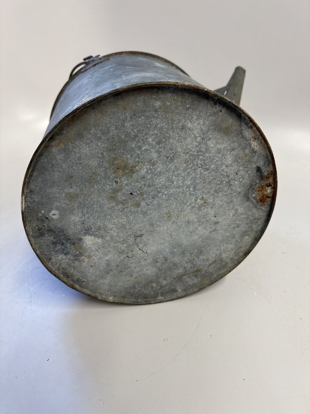 ANTIQUE PENNSYLVANIA RAILROAD PRR SIGNED TOOL CAN TIN WATER OIL CONTAINER - WISE GUYS HOBBIES LLC