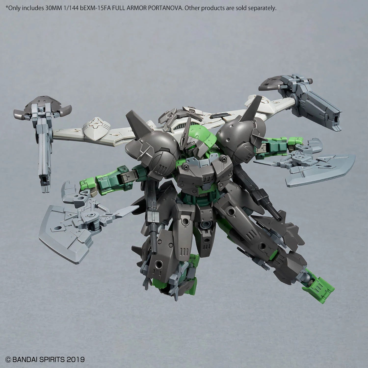 Bandai 30MM 1/144 bEXM-15FA Full Armor Portanova Model Kit - WISE GUYS HOBBIES LLC