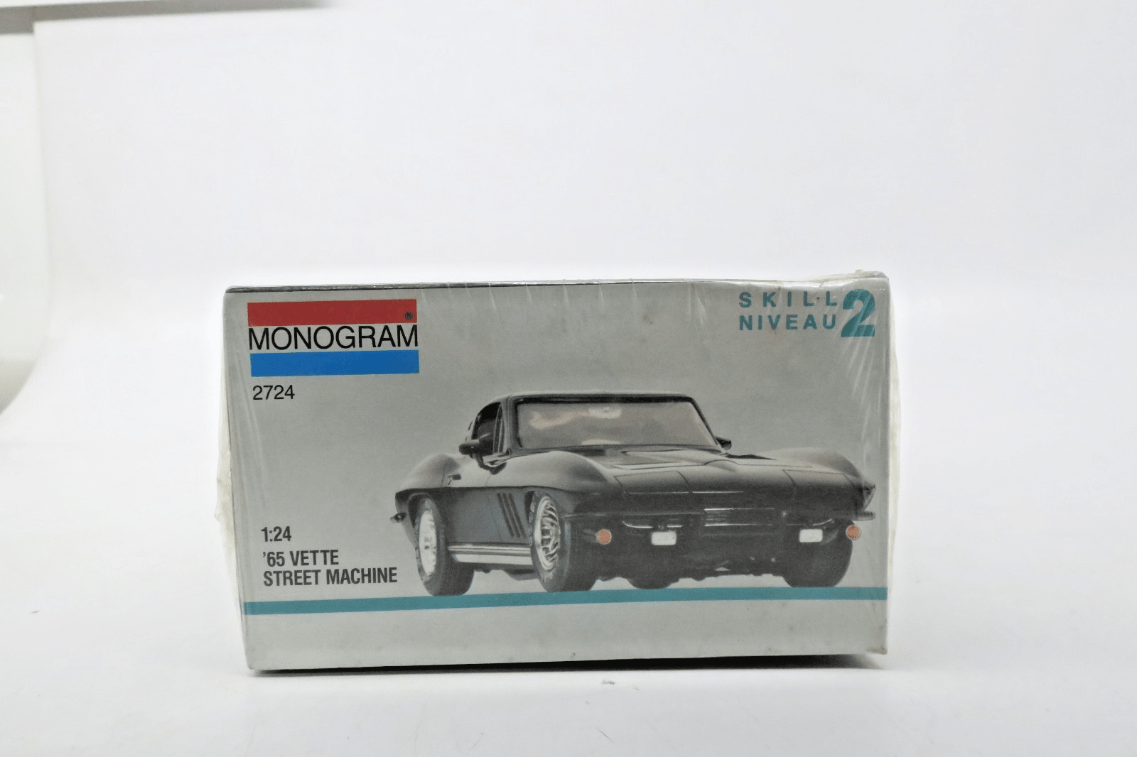 Monogram 1/24 '65 Vette Street Machine Plastic Model Kit 2724 SEALED - WISE GUYS HOBBIES LLC