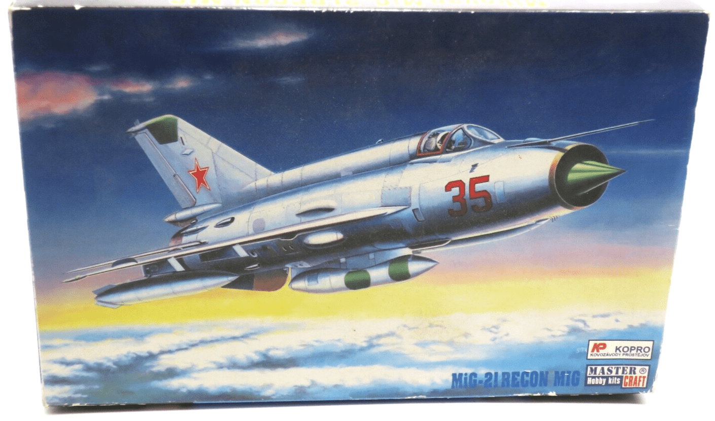 Master Craft 1/72 MiG-21 Recon MiG Model Kit - WISE GUYS HOBBIES LLC