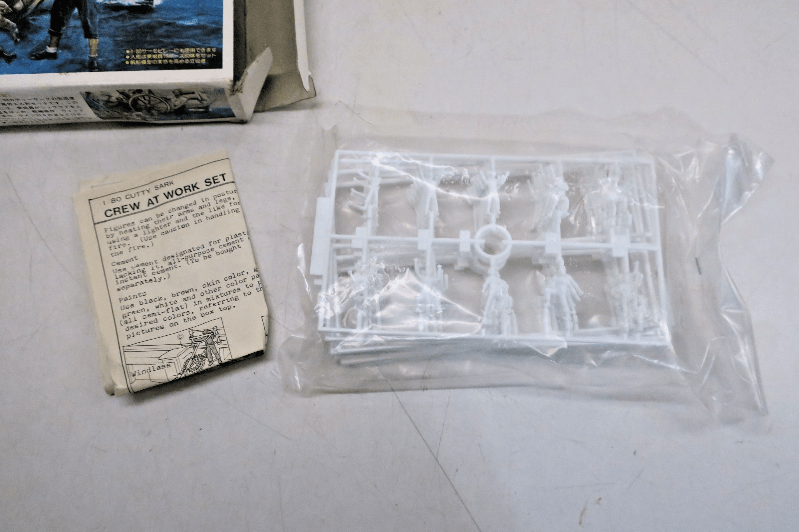 Imai 1/80 Cutty Sark Crew Figure Set Plastic Model Kit B-962-500 - WISE GUYS HOBBIES LLC