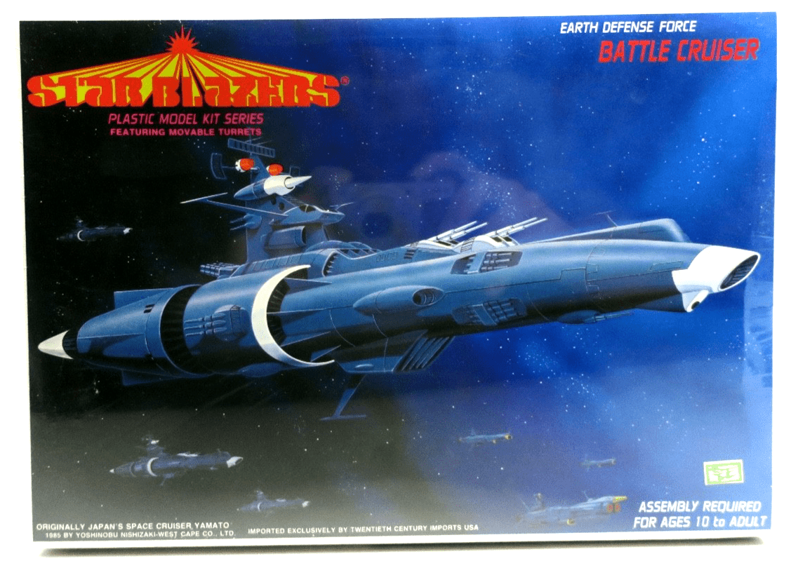 TCI Bandai Star Blazers 1/700 Earth Defense Force Battle Cruiser Model Kit 36129 - WISE GUYS HOBBIES LLC