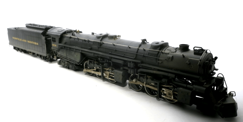 MTH Premier 20-3036-1 Norfolk & Western N&W Steam Engine 1218 PS2 O WEATHERED - WISE GUYS HOBBIES LLC
