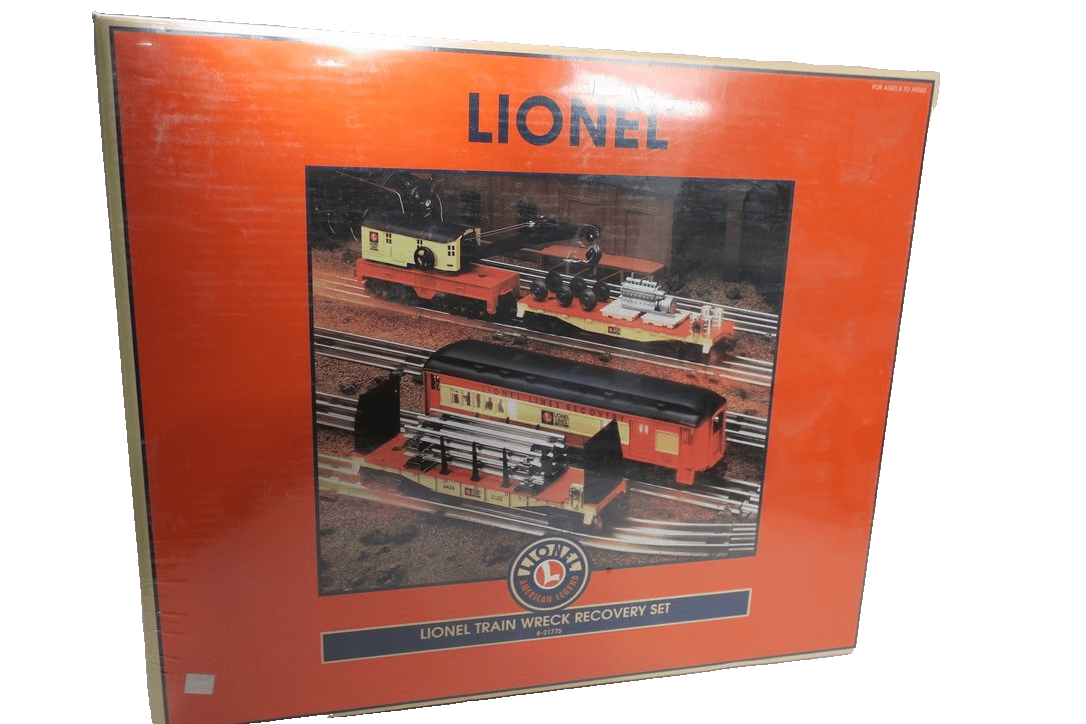 Lionel 6 - 21775 Train Wreck Recovery Set NIB - WISE GUYS HOBBIES LLC