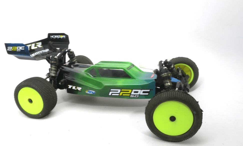 Team Losi Racing 22DC 5.0 1/10 2wd Buggy Roller Slider Chassis - WISE GUYS HOBBIES LLC