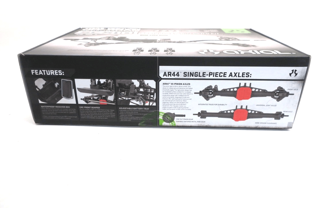 Axial SCX10 II Raw Builder's Kit 1/10 4WD (AXI90104V2) - WISE GUYS HOBBIES LLC