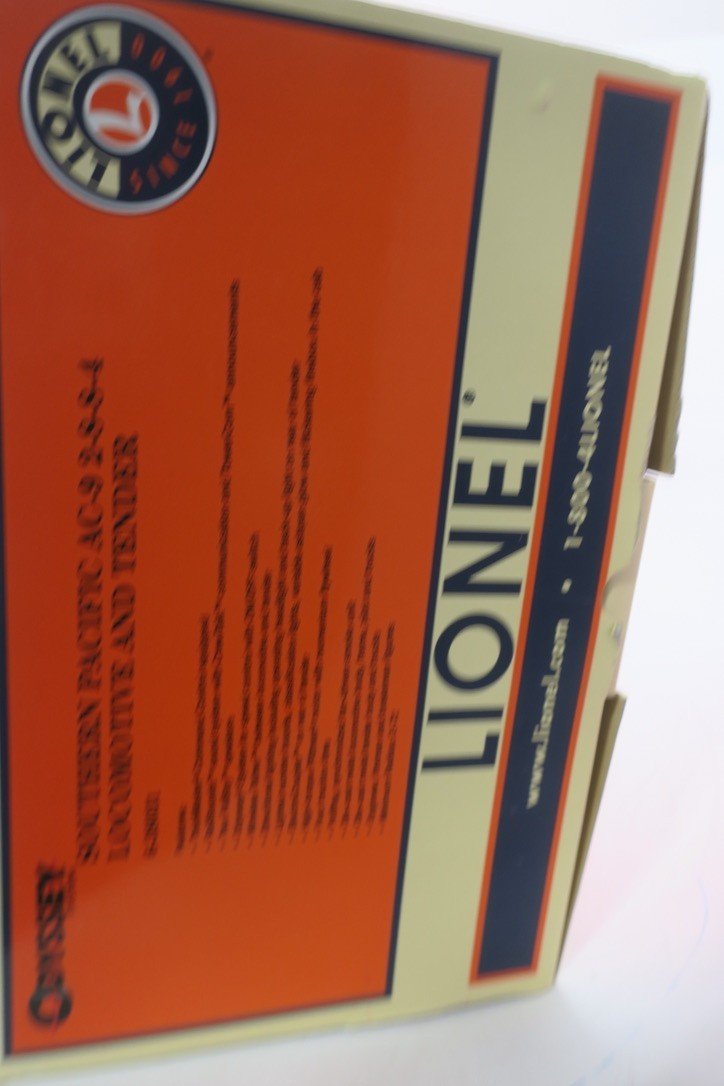 Lionel O Scale 6-38031 AC-9 2-8-8-4 Steam Locomotive Southern Pacific 3809 - WISE GUYS HOBBIES LLC