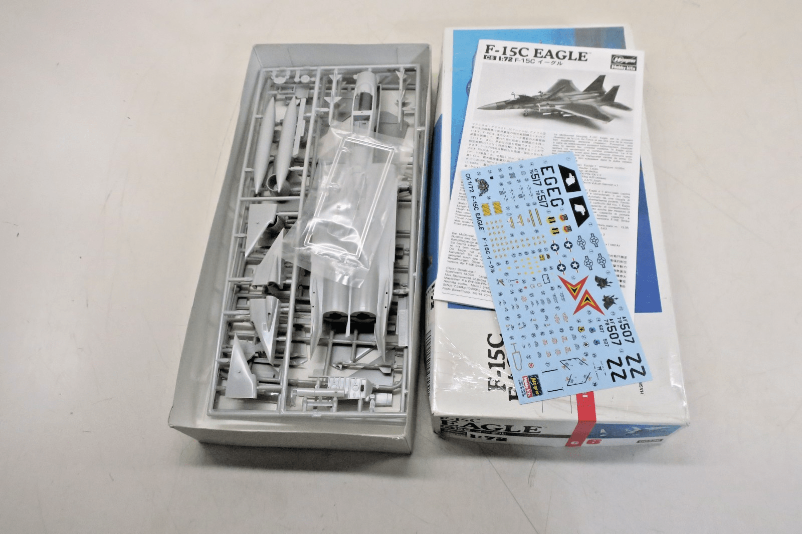 Hasegawa 1/72 F-15C Eagle Model Kit 00336 - WISE GUYS HOBBIES LLC