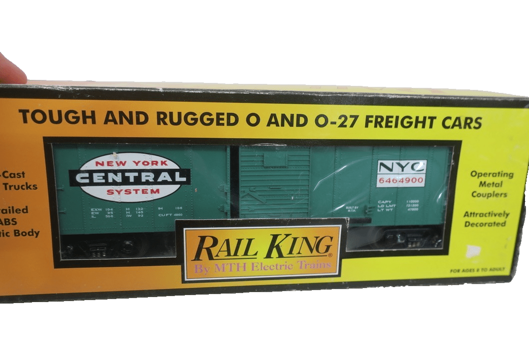 30 - 7476 MTH New York Central 6464 Box Car - WISE GUYS HOBBIES LLC
