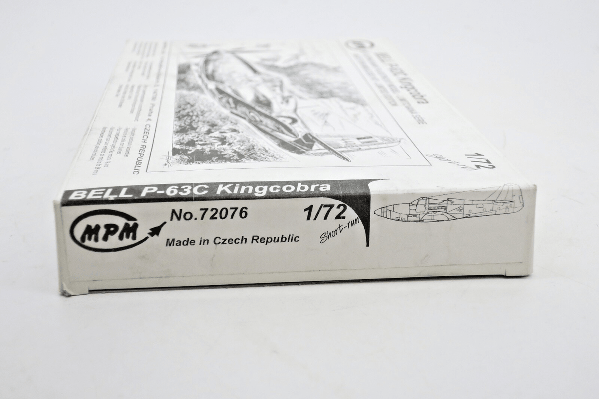 MPM Bell P63 King Cobra Model Kit - WISE GUYS HOBBIES LLC