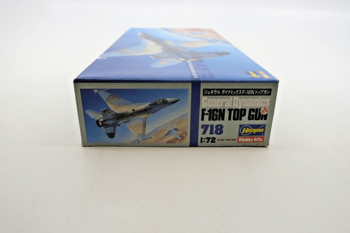 Hasegawa 1/72 F - 16N Top Gun Model Kit 718 - WISE GUYS HOBBIES LLC