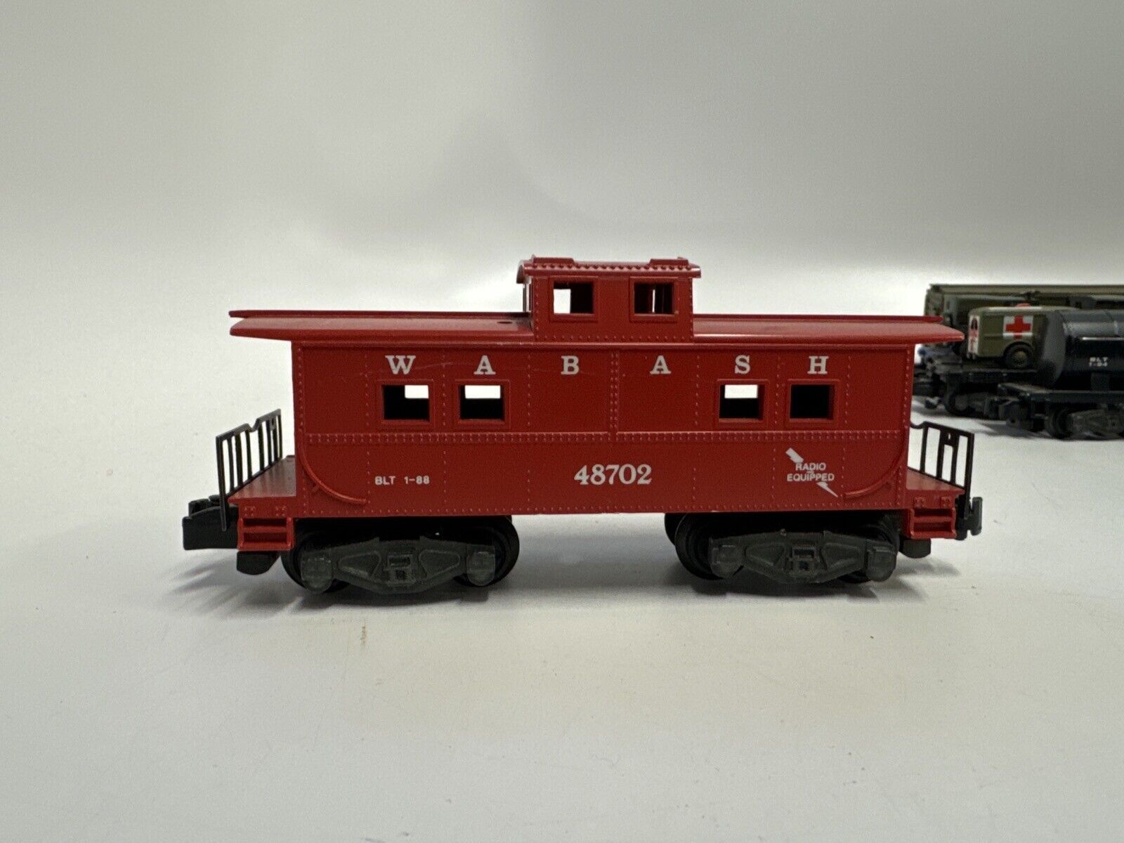 S GAUGE AMERICAN FLYER / LIONEL 48702 WABASH CABOOSE NO BOX - WISE GUYS HOBBIES LLC