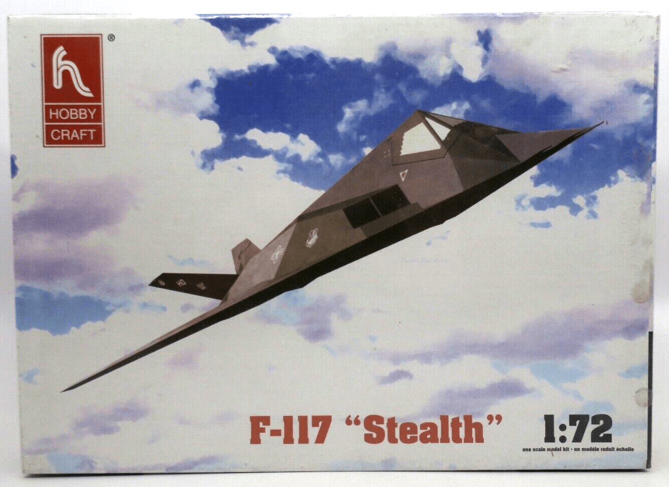 HobbyCraft 1/72 F-117 "Stealth" Model Kit HC1311 - WISE GUYS HOBBIES LLC