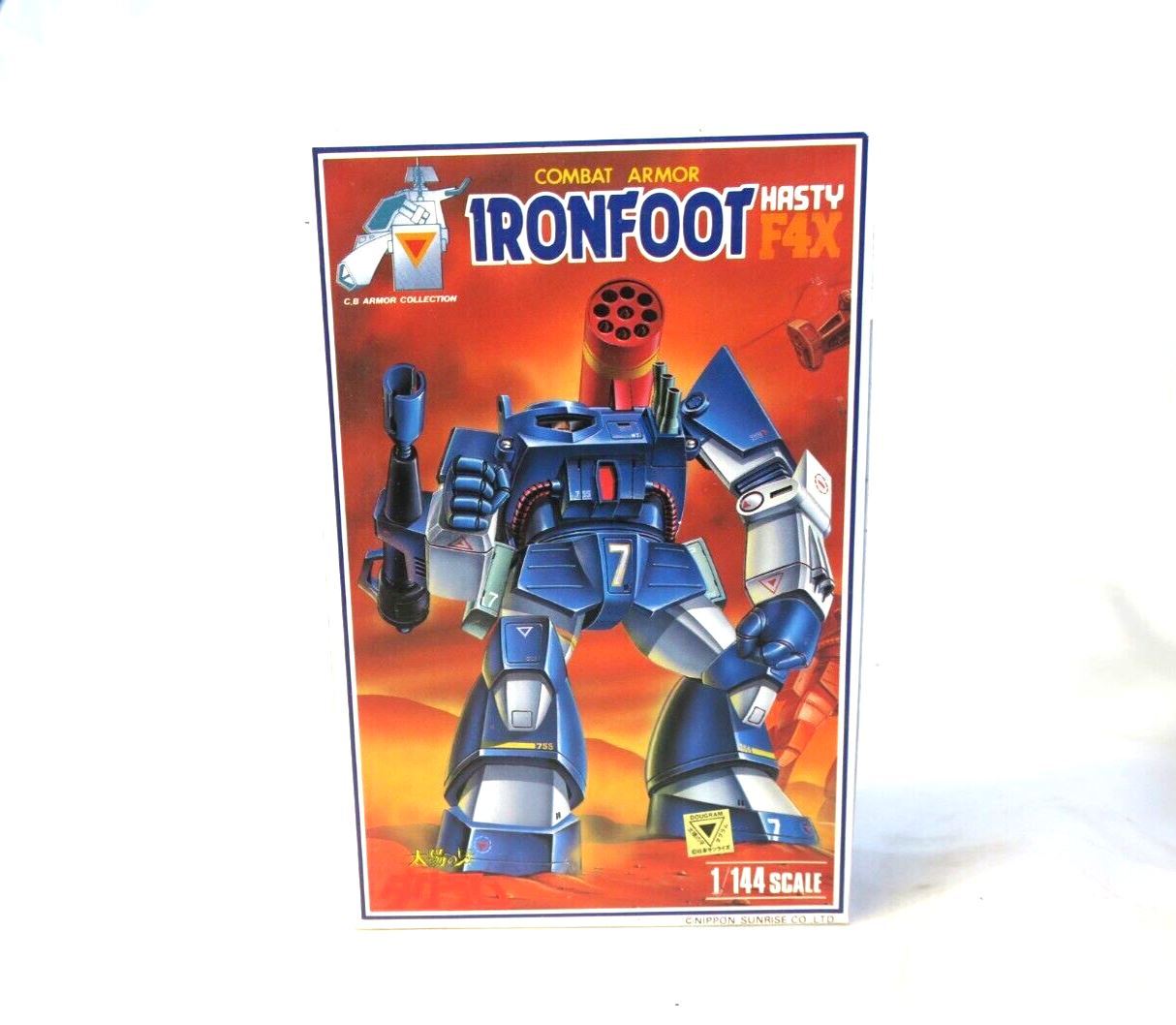 Nitto Model 1/144 Combat Armor Ironfoot Hasty F4X (H) - WISE GUYS HOBBIES LLC