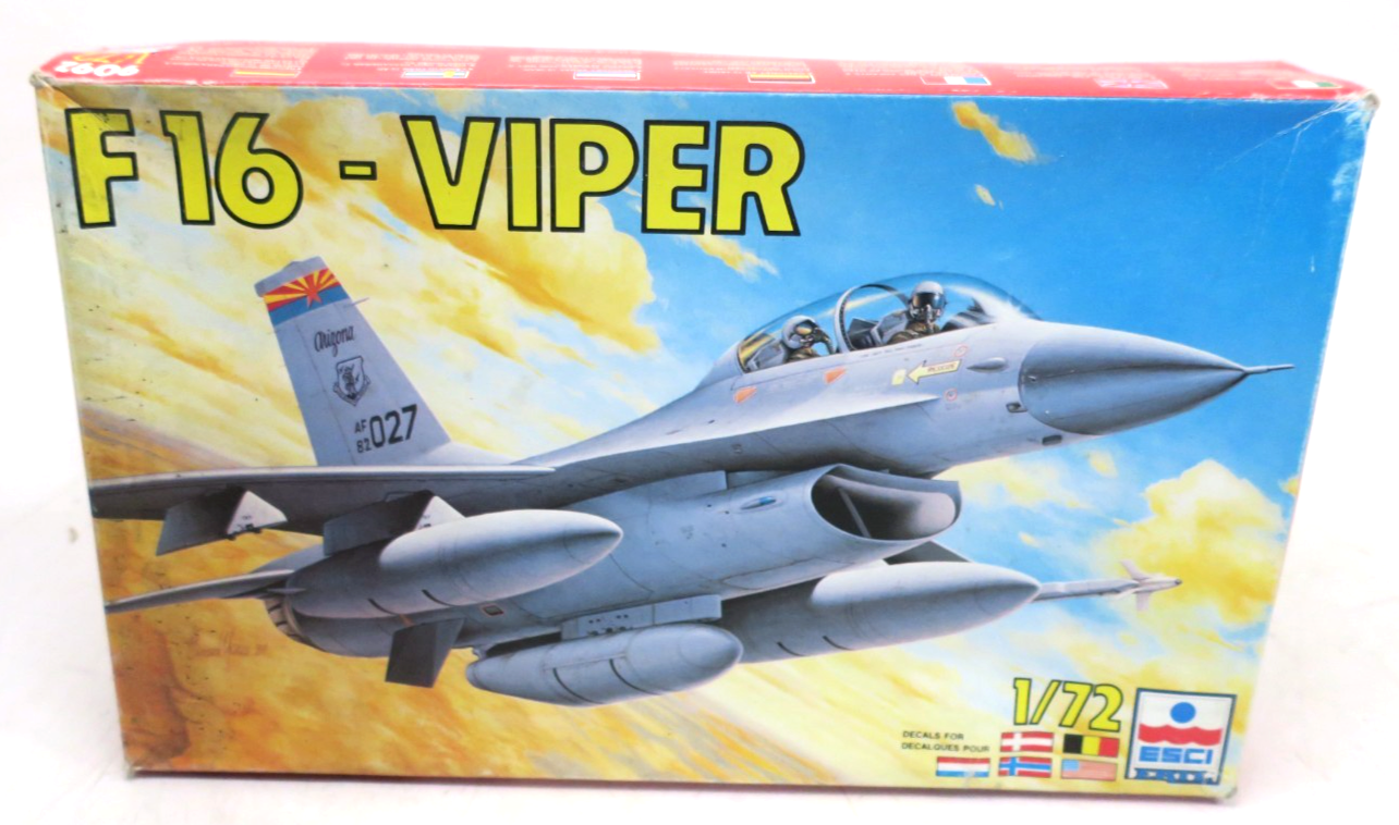 ESCI 1/72 F16 - Viper Model Kit 9092 - WISE GUYS HOBBIES LLC