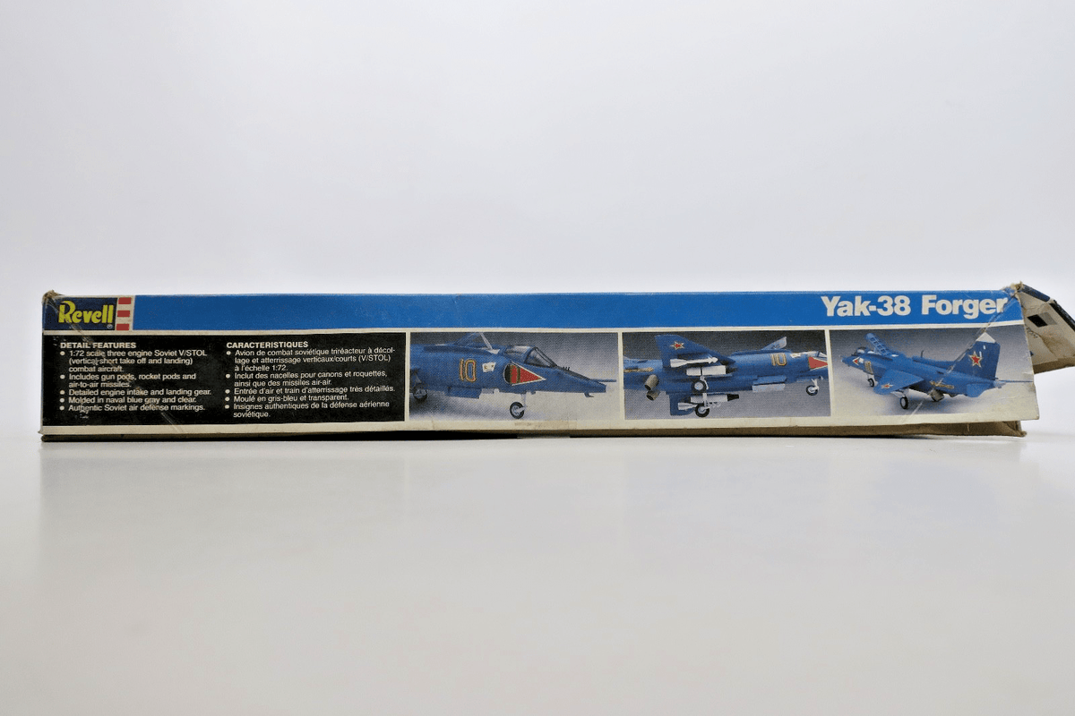 Revell 1/72 YaK - 38 Forger Model Kit 4072 - WISE GUYS HOBBIES LLC