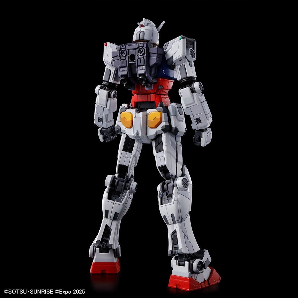 Bandai EG 1/144 RX-78F00/E Gundam w/ EX-001 G.L.R.S.S. Feather Unit Model Kit - WISE GUYS HOBBIES LLC