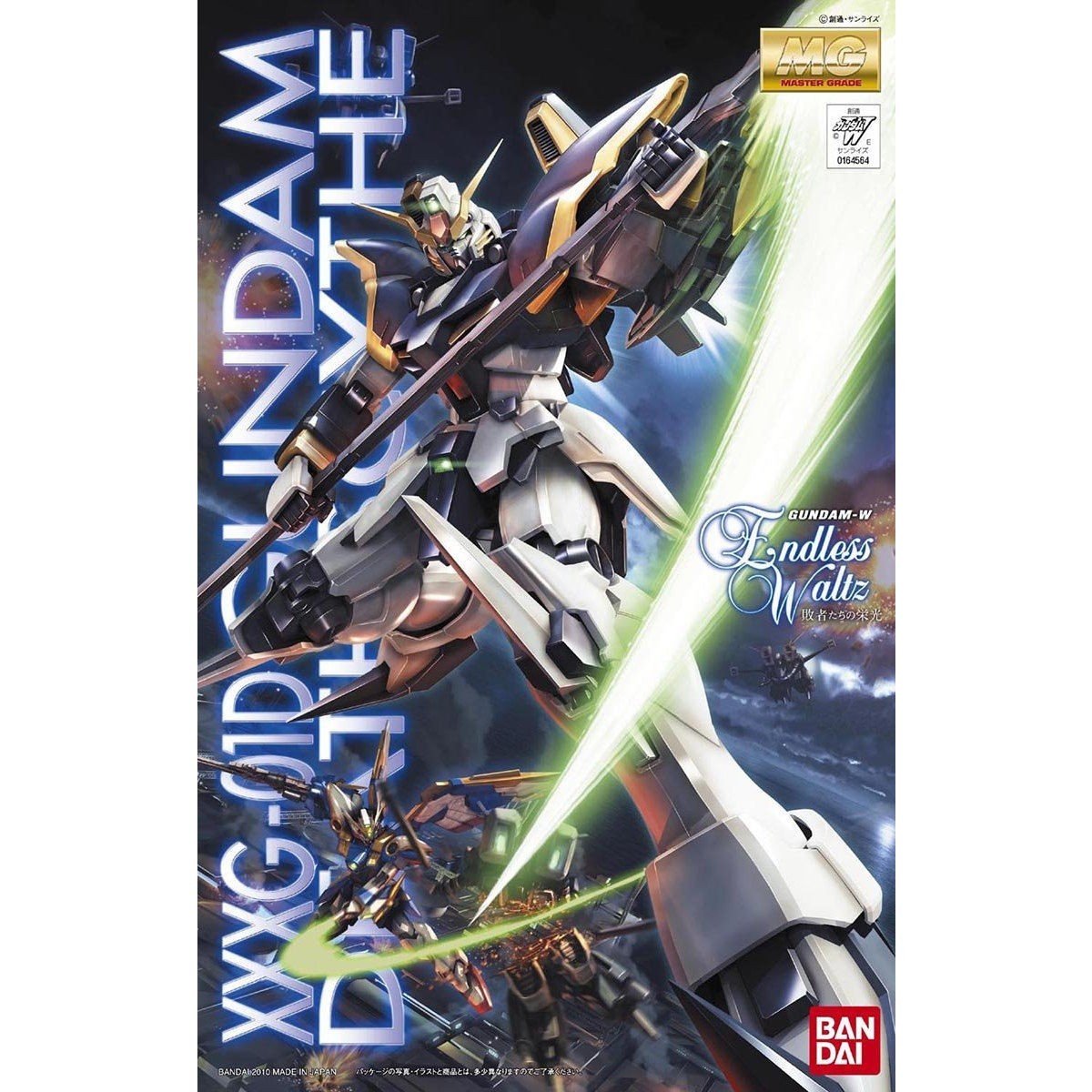 Bandai Gundam Wing EW MG 1/100 Gundam Deathscythe Model Kit - WISE GUYS HOBBIES LLC