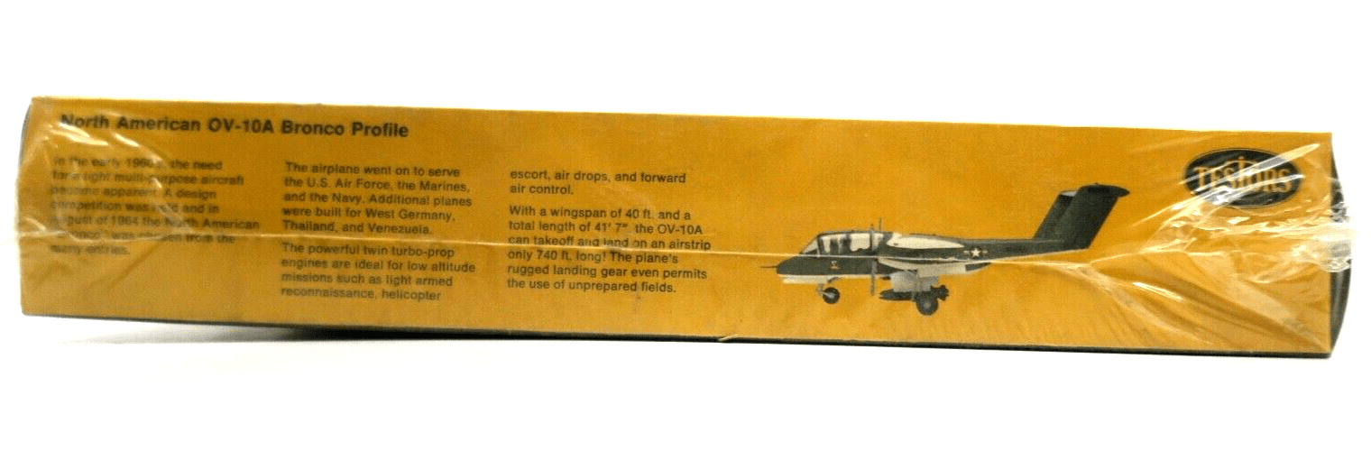SEALED Testors 1/48 OV-10A Bronco Model Kit 561 - WISE GUYS HOBBIES LLC