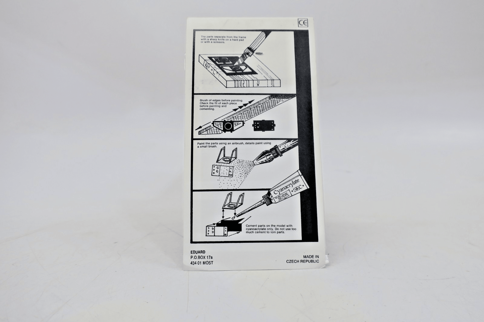 Eduard Photo Etch 1/72 F5E Tiger II Detail Set 72 - 081 - WISE GUYS HOBBIES LLC