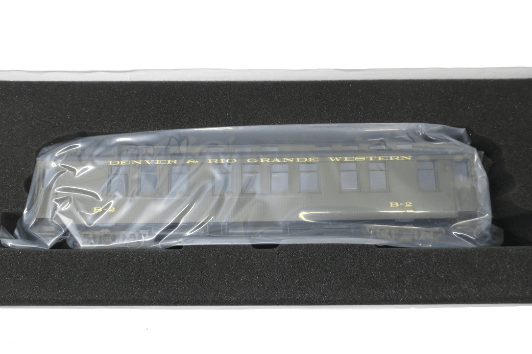 NEW! Sn3 PBL D&RGW Business Car B-2 Coach Green Factory Painted - WISE GUYS HOBBIES LLC