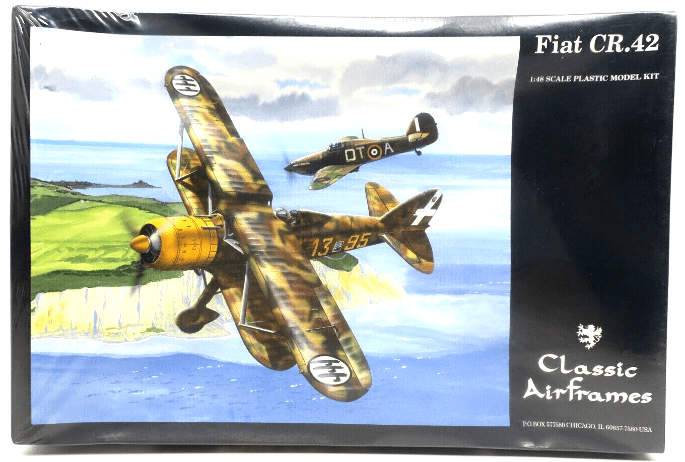 Classic Airframes 1/48 Fiat CR.42 Model Kit - WISE GUYS HOBBIES LLC