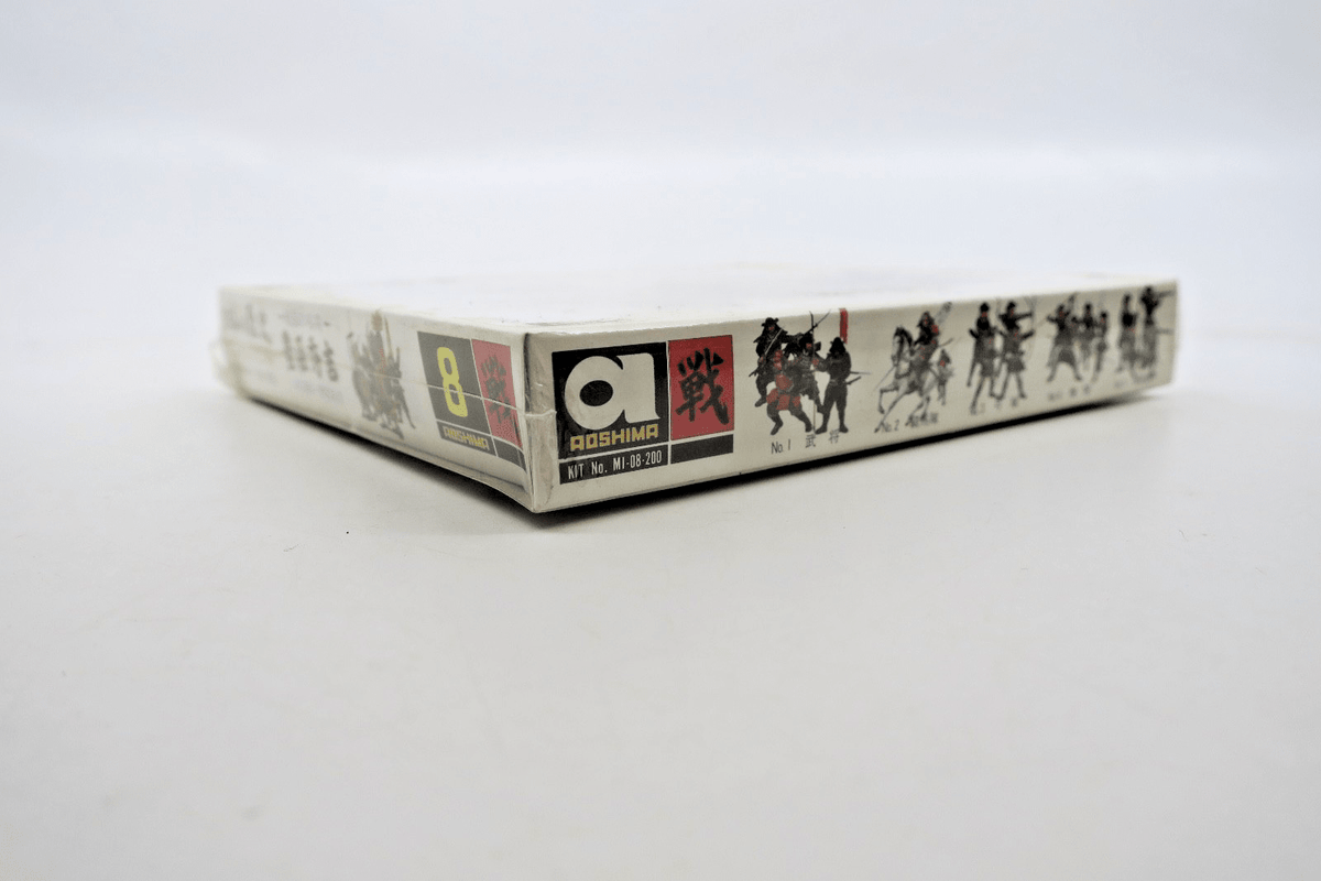 Aoshima Japan History Miniature 1/35 Toyotomi Hideyoshi Model Kit 8 - WISE GUYS HOBBIES LLC