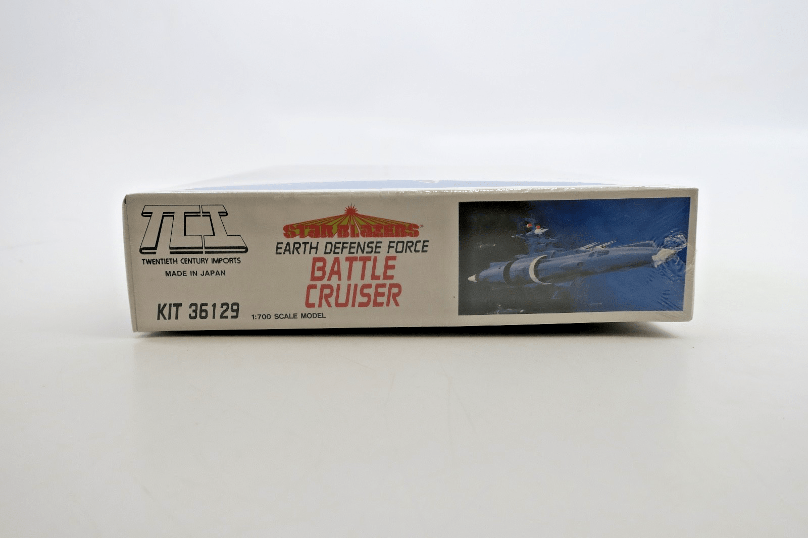 TCI Bandai Star Blazers 1/700 Earth Defense Force Battle Cruiser Model Kit 36129 - WISE GUYS HOBBIES LLC