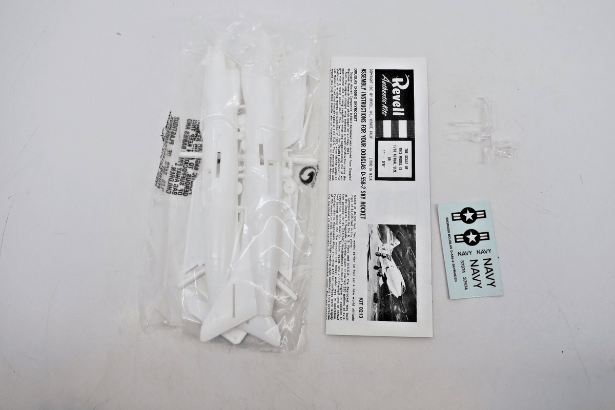 Revell 1/65 Douglas D - 558 - 2 Skyrocket Model Kit H213 - 79 - WISE GUYS HOBBIES LLC