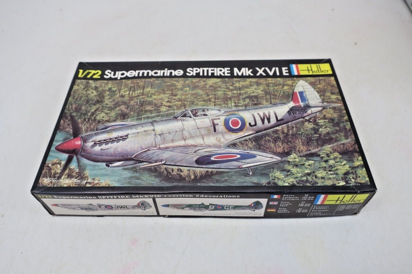 HELLER...SUPERMARINE SPITFIRE MK XVI E...1/72 282 - WISE GUYS HOBBIES LLC