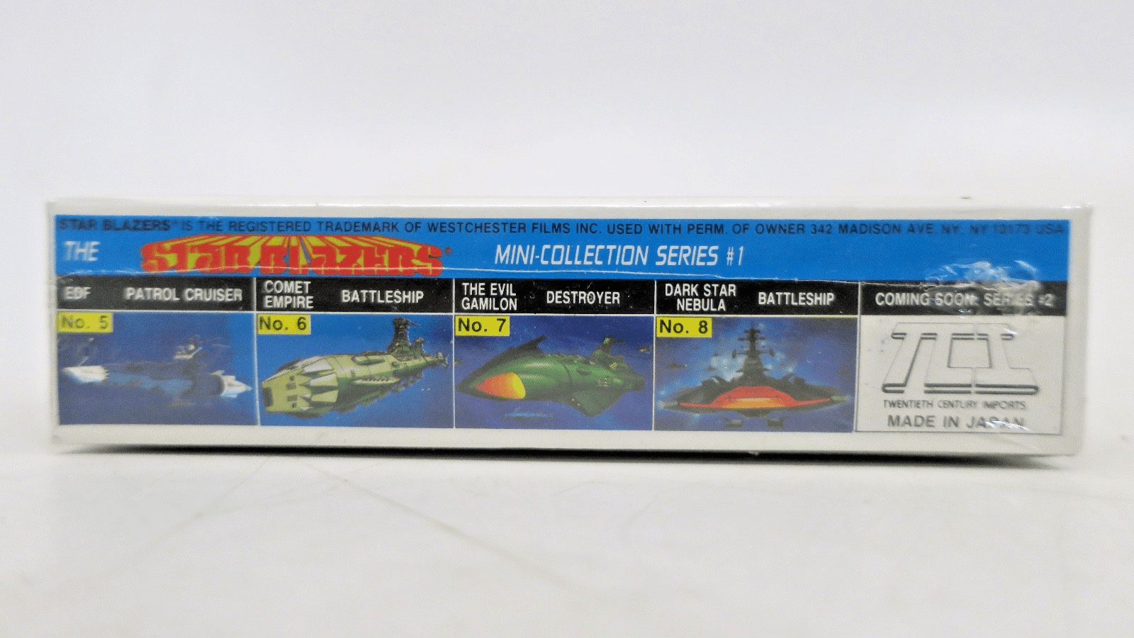TCI Star Blazers Earth Defense Force Patrol Cruiser Mini Model Kit 5 - WISE GUYS HOBBIES LLC