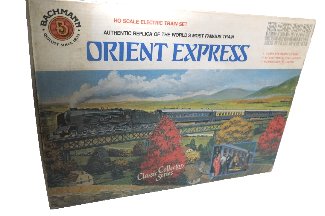 Bachmann 40 - 0185 HO Gauge “Orient Express” Steam Train Set - WISE GUYS HOBBIES LLC