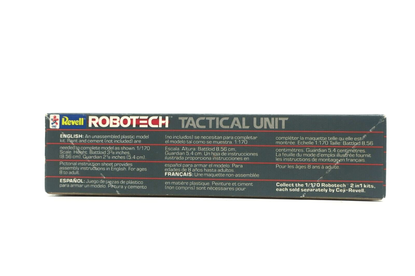 Revell Robotech Tactical Unit 1136 2-in-1 Model Kit 1984 - WISE GUYS HOBBIES LLC