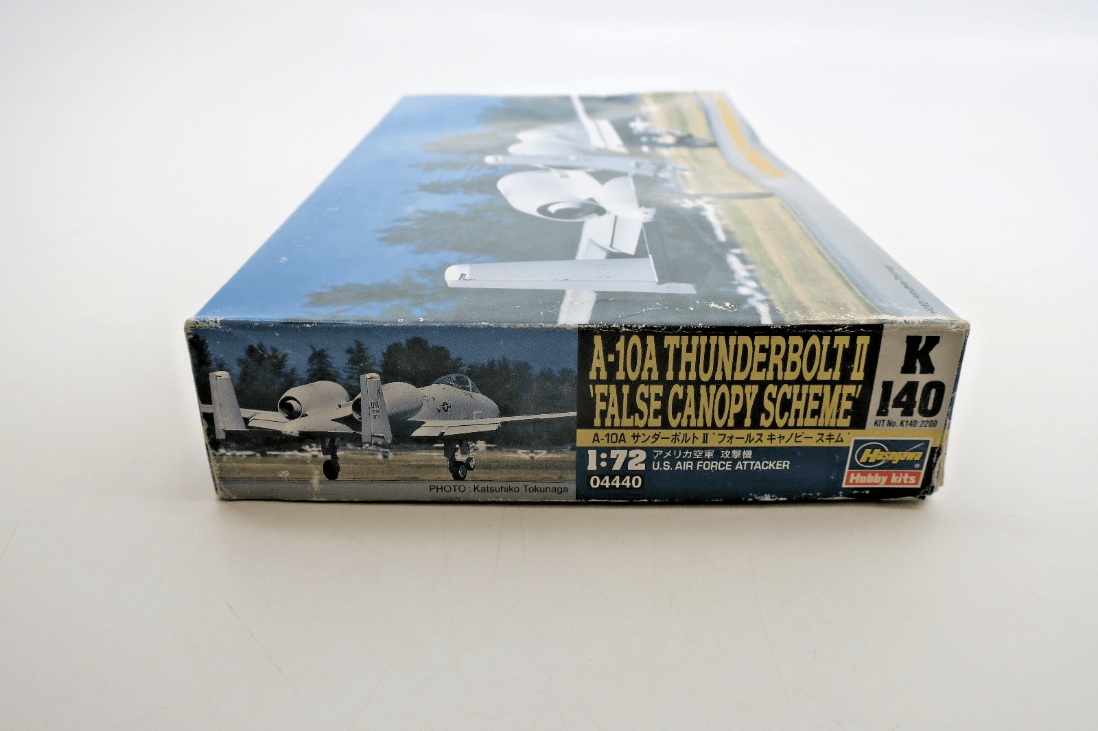 Hasegawa 1/72 A - 10A Thunderbolt II False Canopy Scheme Model Kit BOX DAMAGE - WISE GUYS HOBBIES LLC