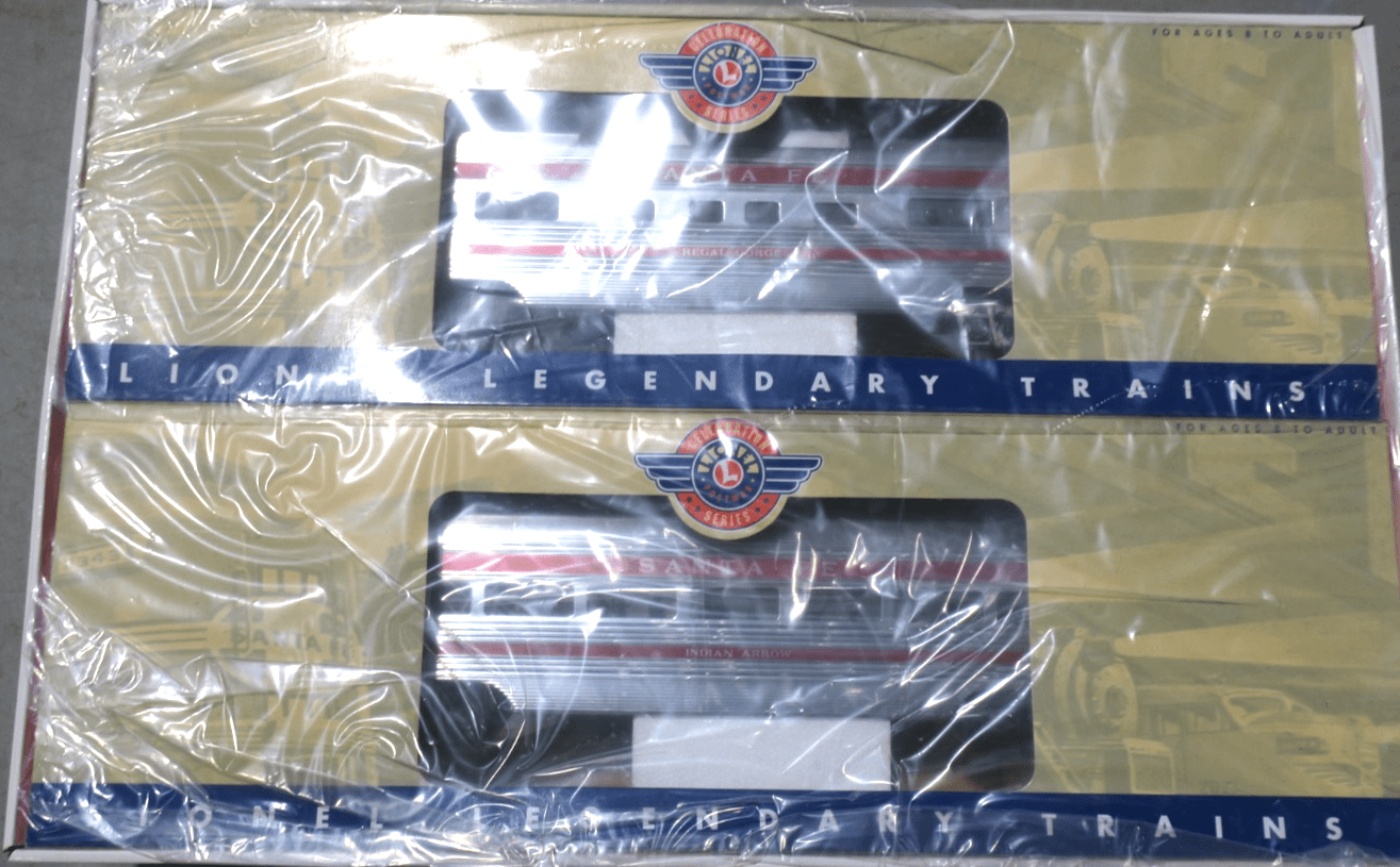 Lionel 6 - 25446 O Santa Fe Super Chief Passenger Cars (Pack of 2) - WISE GUYS HOBBIES LLC