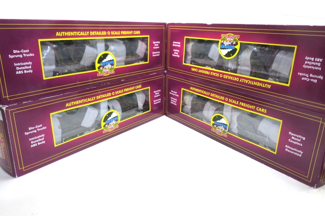 MTH 20 - 92281 O Scale Premier 4 - Car 60' Flat Car w/(2) M60 Tanks U.S. Army - WISE GUYS HOBBIES LLC