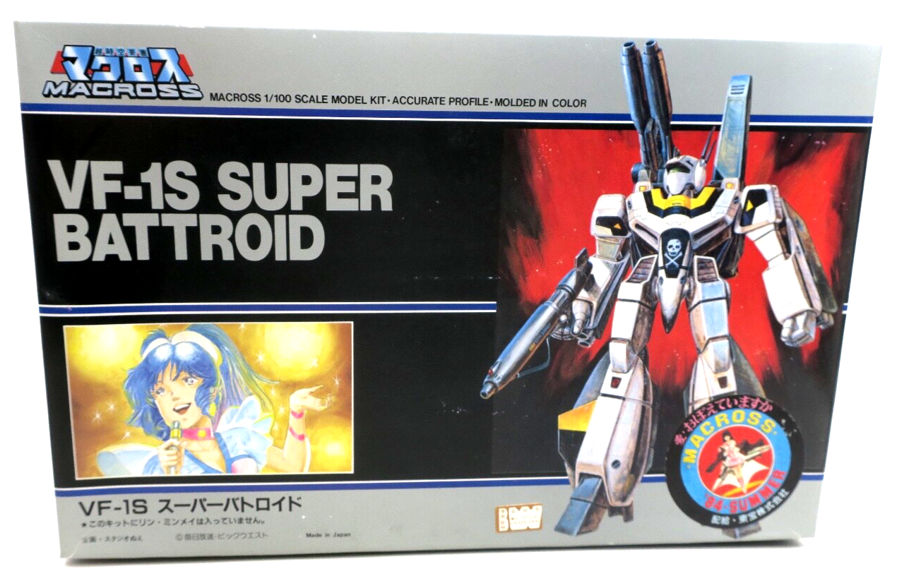 Vintage Imai Macross 1/100 VF-1S Super Battroid Model Kit - WISE GUYS HOBBIES LLC