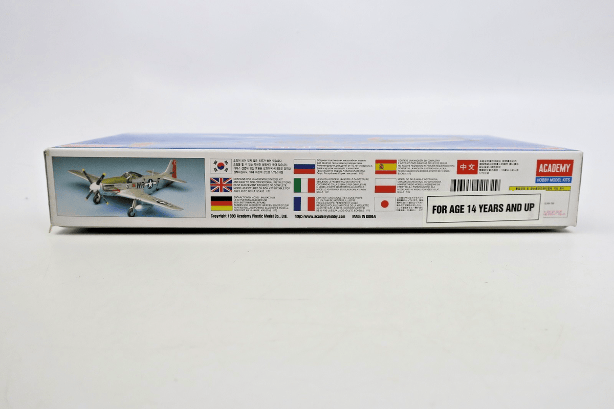 Academy 1/72 P - 51D Mustang Model Kit 2132 - WISE GUYS HOBBIES LLC