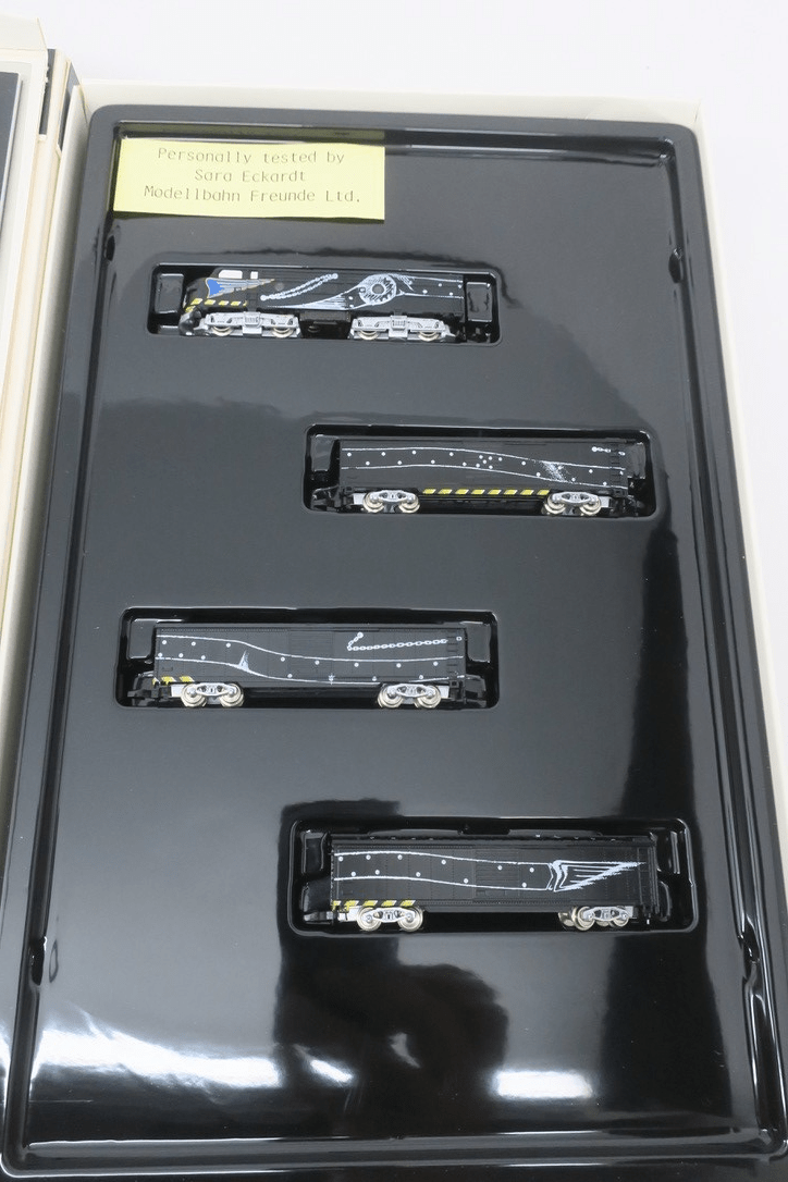 Marklin 8116 Starlight Express “Greaseball“ Diesel Freight Train Set Z scale - WISE GUYS HOBBIES LLC