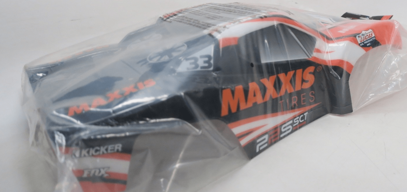 Losi L230054 1/10 Maxxis Painted Body Set SEALED - WISE GUYS HOBBIES LLC