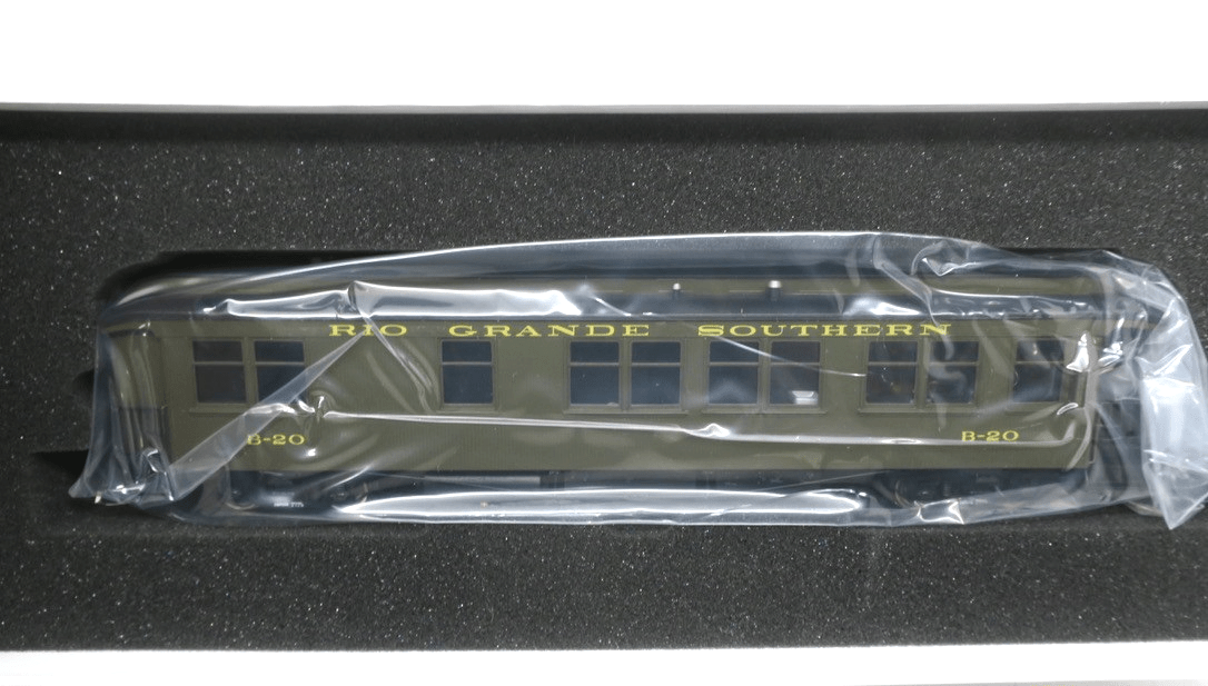 Sn3 Scale PBL-Brass-R.G.S. Business Car B-20 w/ Interior & Lighting - WISE GUYS HOBBIES LLC
