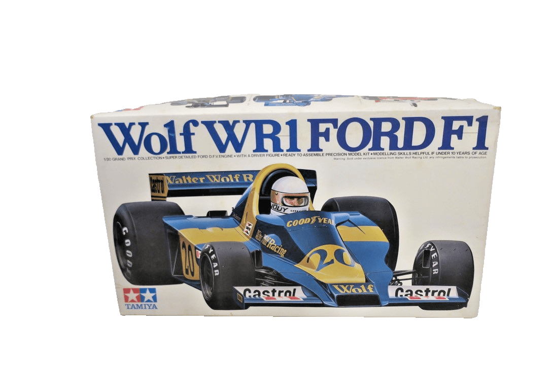 Tamiya 1:20 Scale Grand Prix Wolf WR1 Ford F1 Japan Model Car Kit GC2006 AS - IS - WISE GUYS HOBBIES LLC
