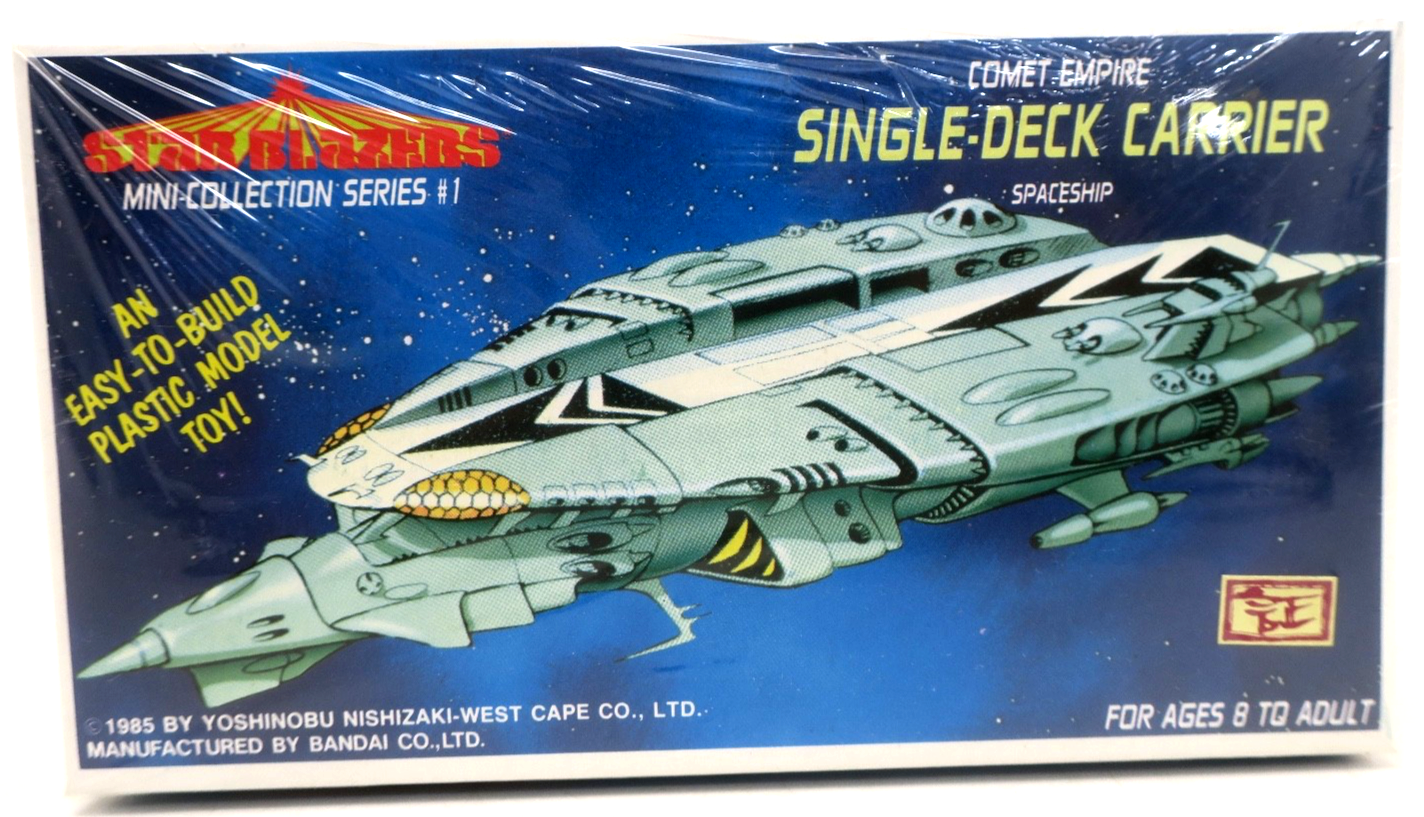 TCI Star Blazers Comet Empire Single-Deck Carrier Mini Model Kit 2 - WISE GUYS HOBBIES LLC