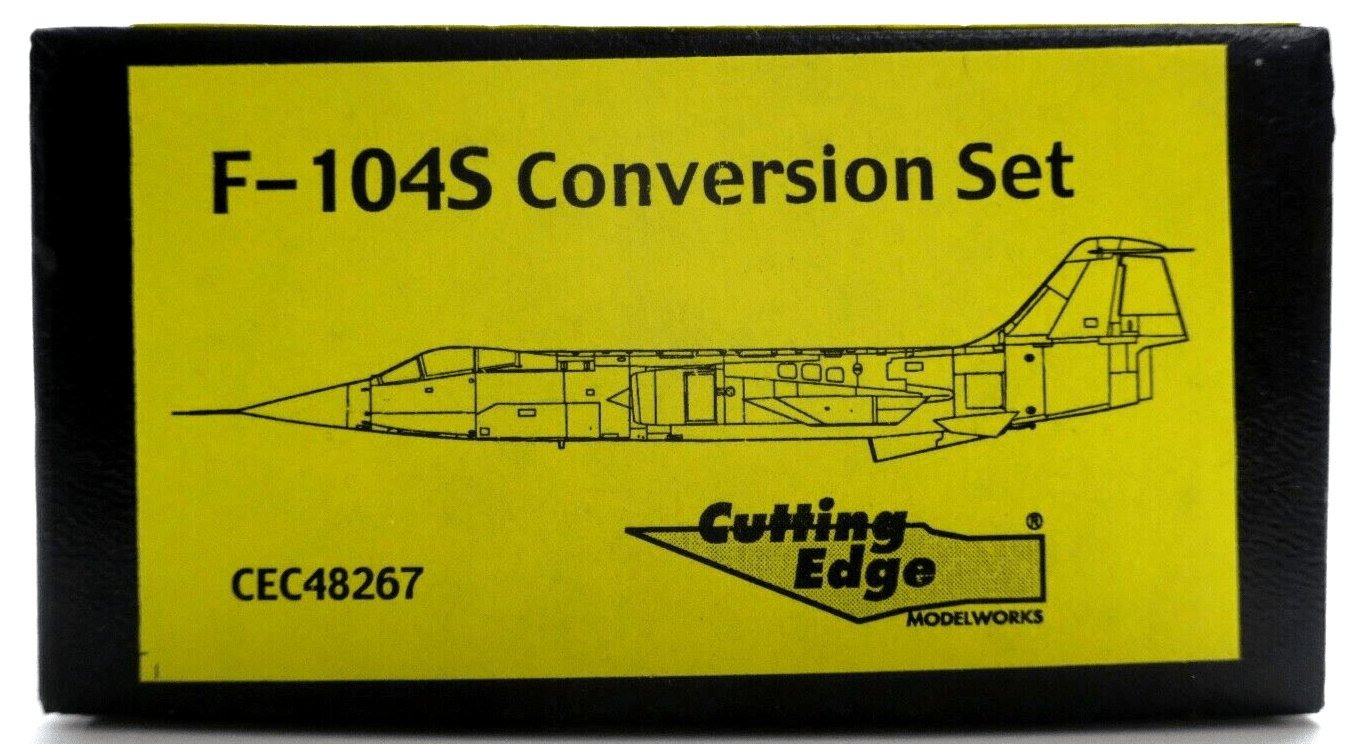 Cutting Edge 1/48 F-104S Conversion Resin Cast Kit - WISE GUYS HOBBIES LLC