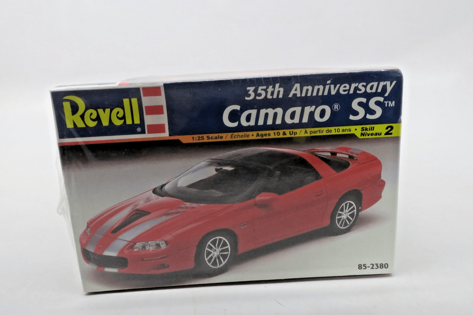 Revell 1/25 35th Anniversary Camaro SS Plastic Model Kit 85-2380 SEALED - WISE GUYS HOBBIES LLC