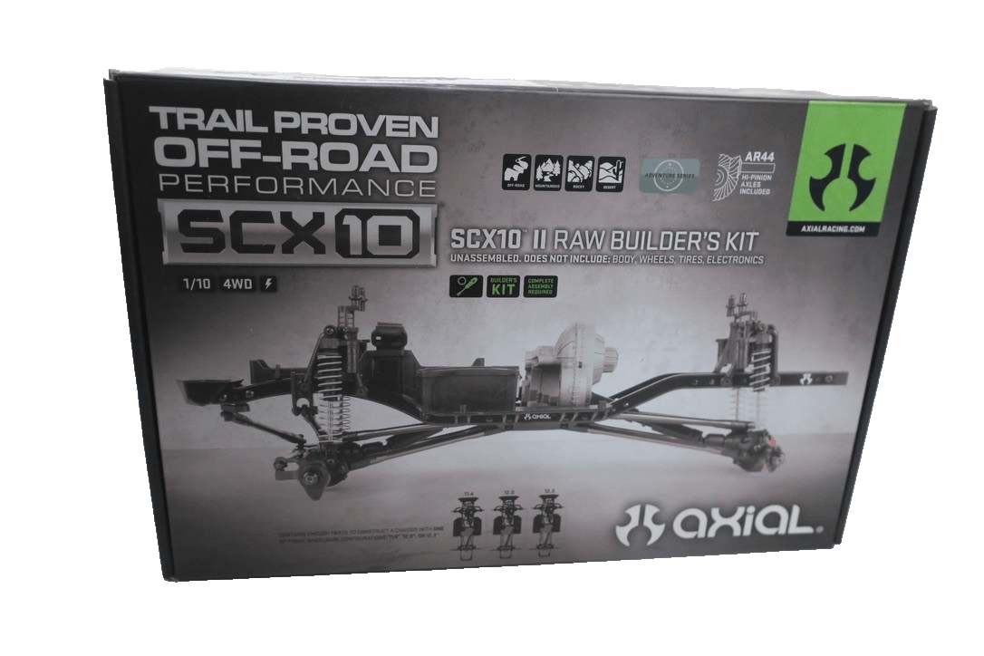 Axial SCX10 II Raw Builder's Kit 1/10 4WD (AXI90104V2) - WISE GUYS HOBBIES LLC