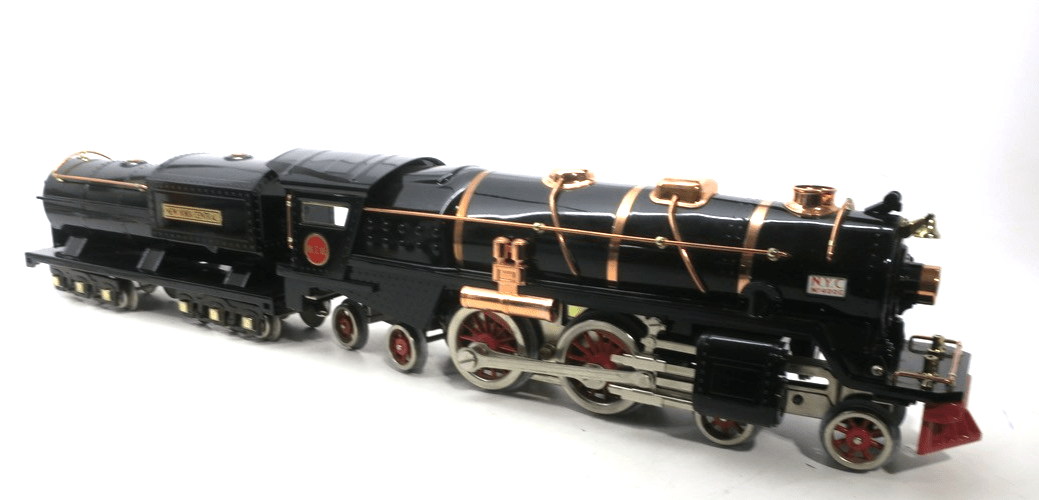 MTH 10-1060 Std Gauge NYC Tinplate 400E Steam Locomotive and Tender w/PS1 - WISE GUYS HOBBIES LLC