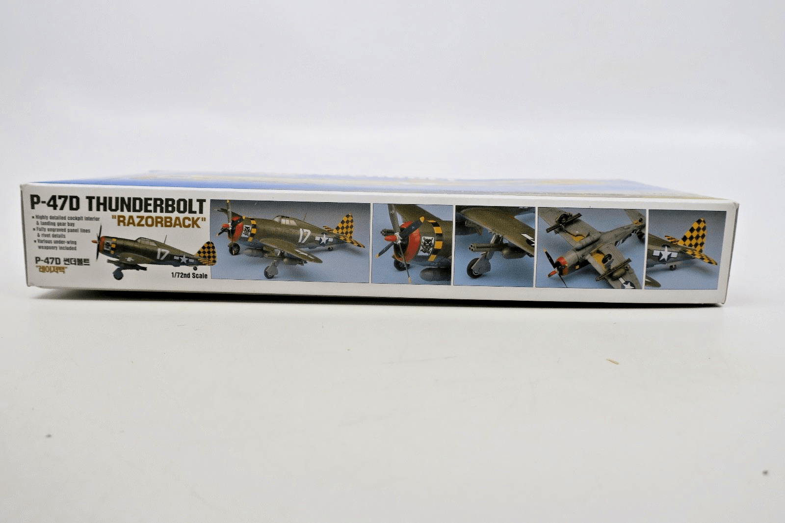 Academy 1/72 P - 47D Thunderbolt Razorback Model Kit 2175 - WISE GUYS HOBBIES LLC
