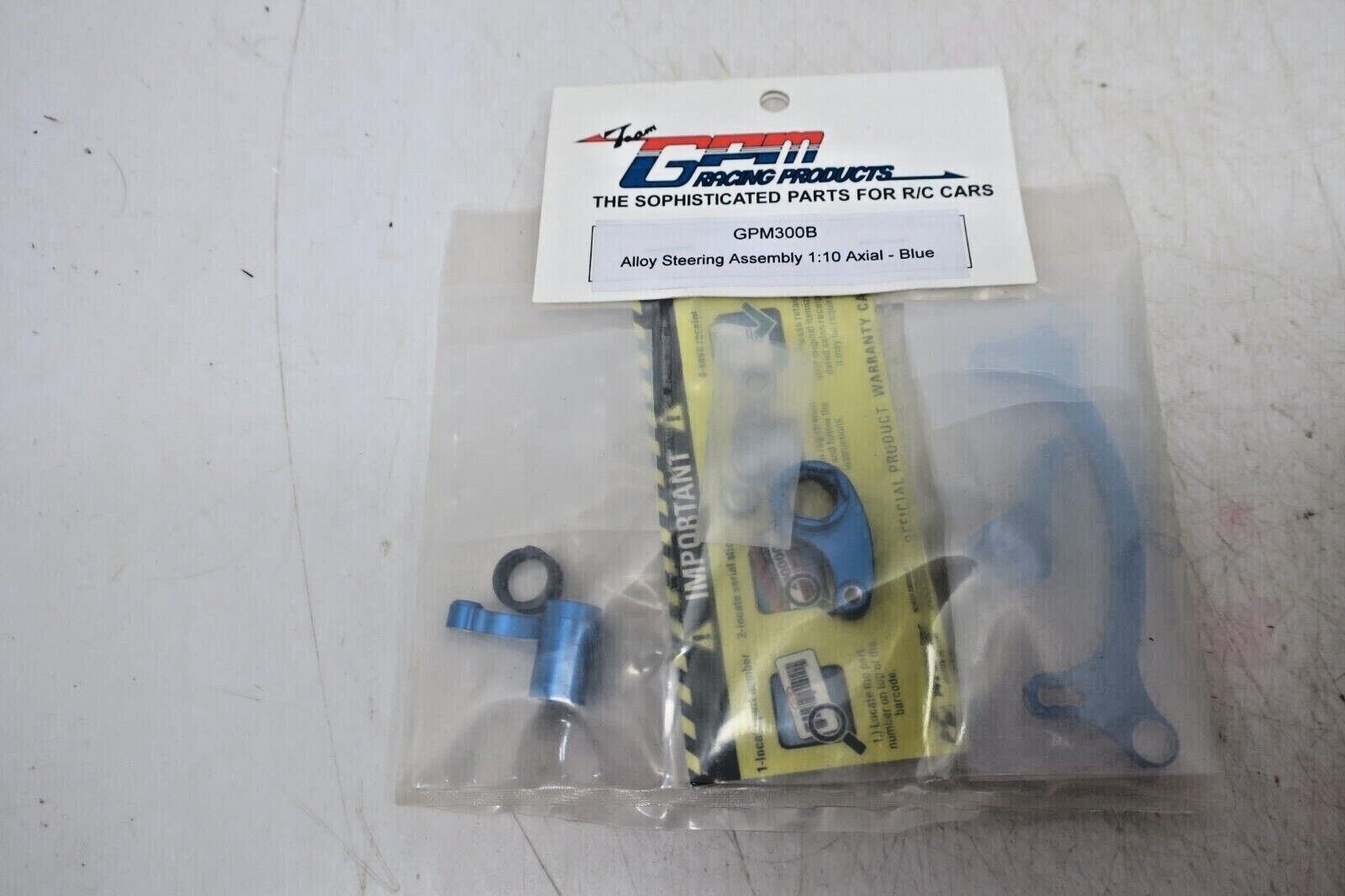 GPM 1/18 ALLOY STERING ASSEMBLY 1:10 AXIAL GPM300B - WISE GUYS HOBBIES LLC